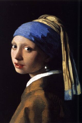 Mystique of the Pearl: A Timeless Gaze