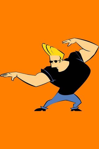 The Iconic Johnny Bravo Strikes a Pose! 💪😎