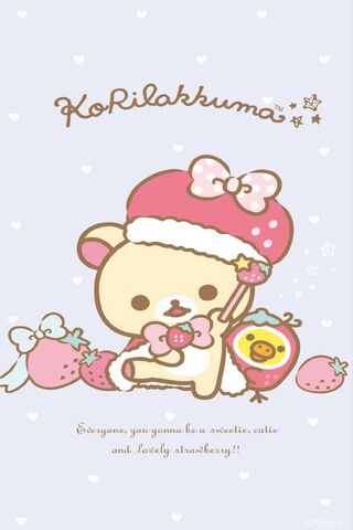 Rilakkuma's Sweet Holiday Cheer! 🎄🍓