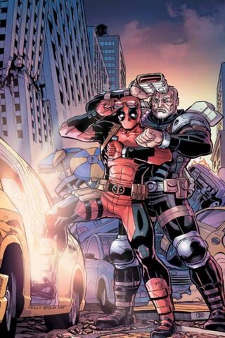 Dynamic Duo: Deadpool and Cable in Action! 💥🦸