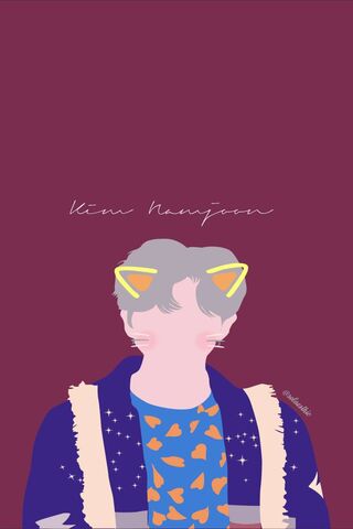 Vibrant Vibes: The Essence of Kim Namjoon 🎨✨