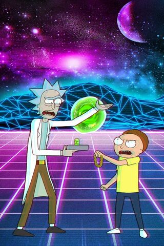 Galactic Adventures with Rick and Morty! 🚀✨