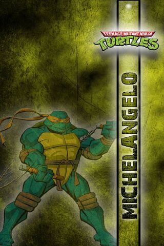 Cowabunga! Michelangelo in Action! 🐢✨