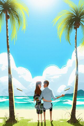 Couple On Paradise