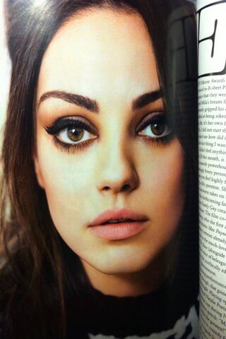 Captivating Gaze: The Allure of Mila Kunis