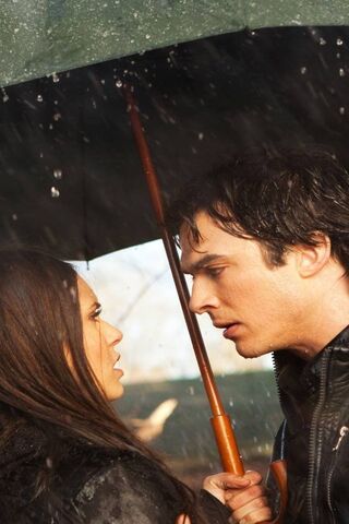 Damon and Elena