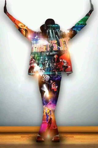 The King of Pop: A Colorful Tribute 🎤✨