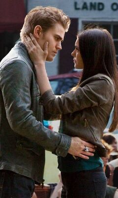 Vampire Diaries Wallpaper Damon and Elena 75 pictures