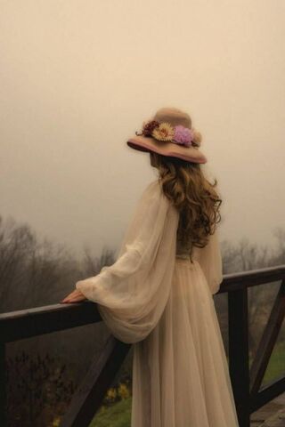 Embracing Solitude in a Dreamy Landscape 🌫️✨
