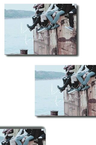 Chillin' by the Water: BTS Vibes 🌊✨