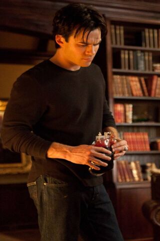 The Mysterious Elixir: A Moment with Damon Salvatore