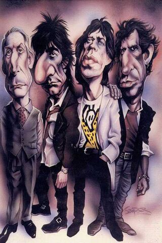 Rock Legends in Caricature 🎸✨
