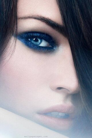 Mystique in Blue: A Captivating Gaze