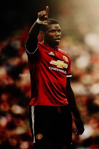 Pogba's Passion: The Heart of Manchester United ⚽❤️