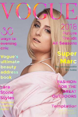 Meghan Trainor: Vogue's Chic Spotlight 🌟