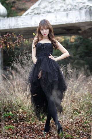 Enchanted Elegance: A Model's Dream