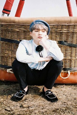 Suga's Dreamy Escape 🌤️🎈