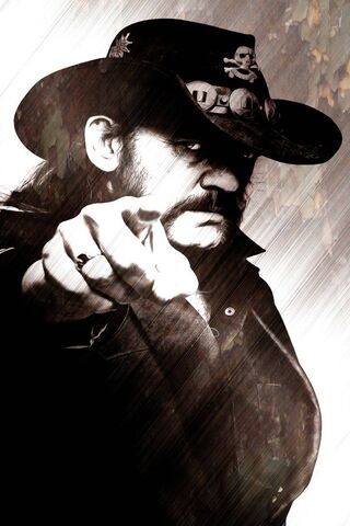 Rock Legend: Lemmy Kilmister's Iconic Presence 🎸🤘