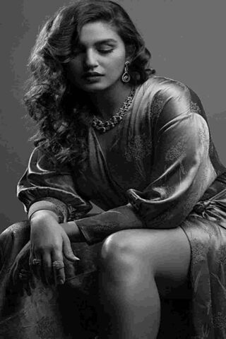 Elegance in Monochrome: Huma Qureshi's Timeless Charm