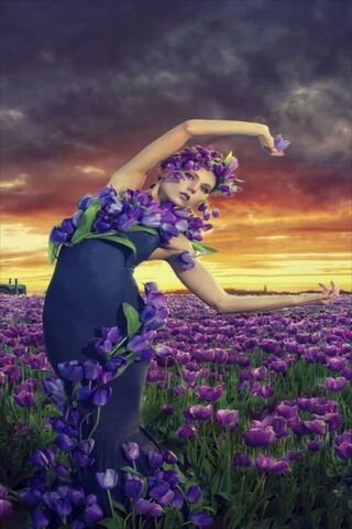 Blooming Elegance at Dusk 🌸✨
