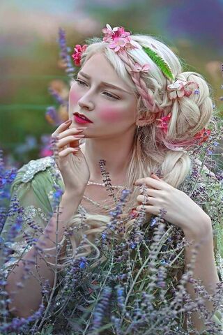 Enchanted Beauty in Bloom 🌸✨