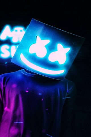 Phoneky Marshmello Logo Hd Wallpapers