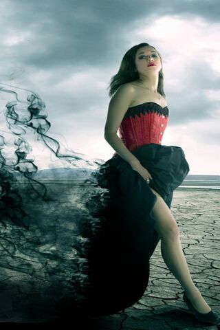 Ethereal Elegance: The Moment Before Disappearance