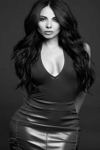 Elegance in Monochrome: The Allure of Jimena Sanchez