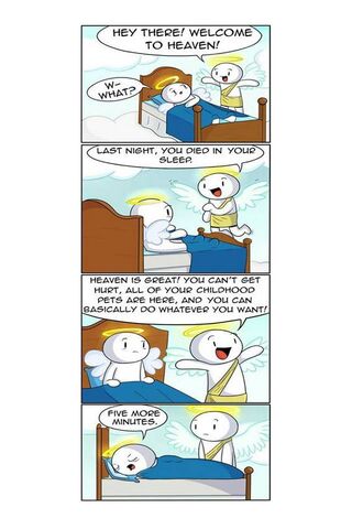 A Heavenly Delay: Just Five More Minutes! ⏳😇