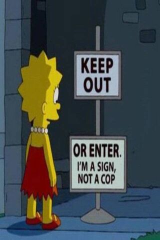 The Playful Warning 🚫