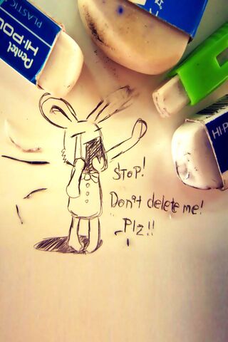 Erase My Fears: A Plea from the Sketchbook