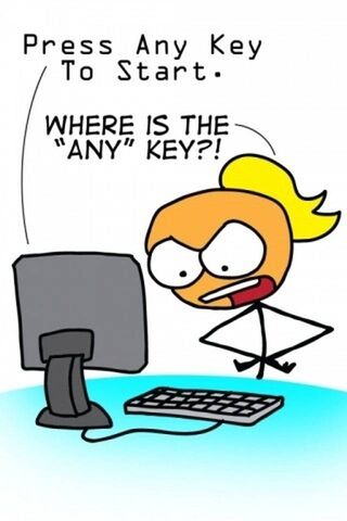 The Mystery of the Any Key! 🤔💻