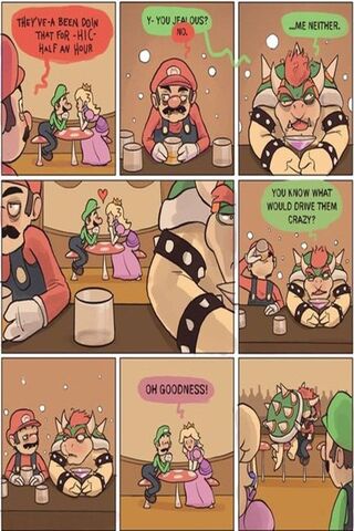 Green with Envy: A Mario Love Triangle