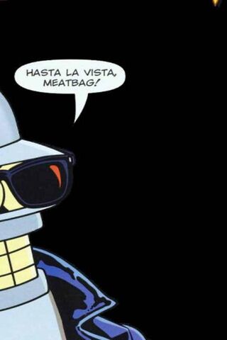 Bender's Bold Farewell! 🤖✌️