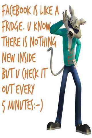 The Facebook Fridge: A Humorous Take on Social Media