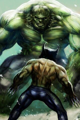 Wolverin Vs Hulk