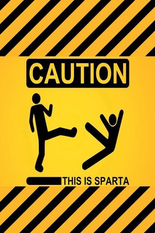 Caution Sparta