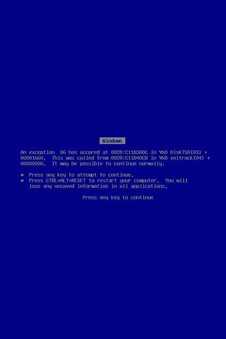The Blue Screen of Frus..
