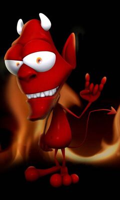 Devil Peace Out Wallpaper - Download to your mobile from PHONEKY