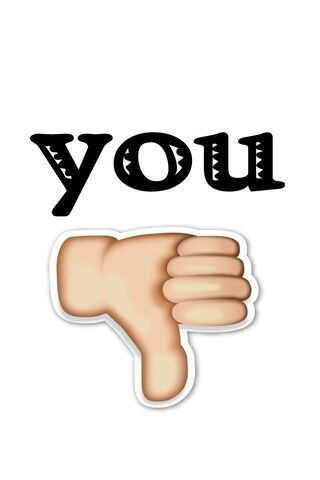 A Gesture of Disapproval: Thumbs Down!