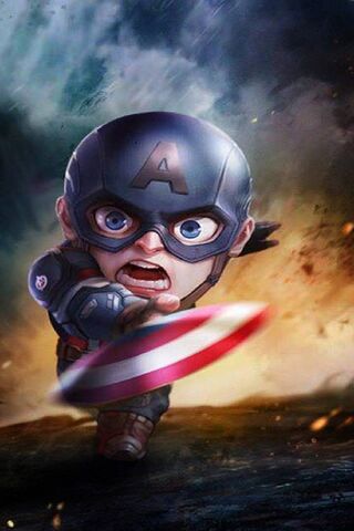 Baby Captain America