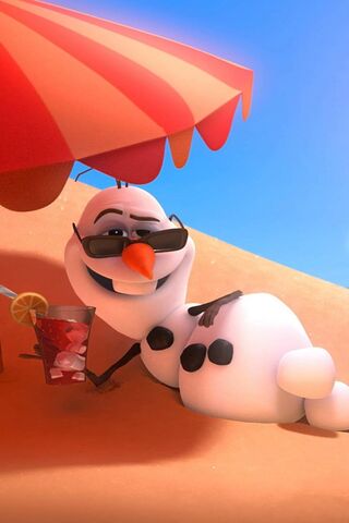 Olaf's Sunny Escape! ☀️❄️
