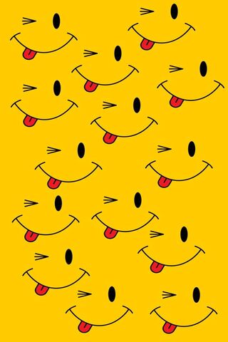 Download Dead Smile Plain Yellow Iphone Wallpaper  Wallpaperscom