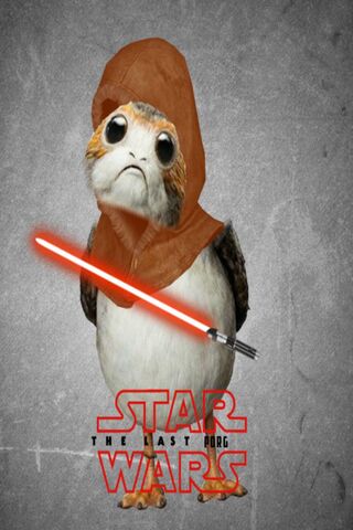 The Last Porg Red