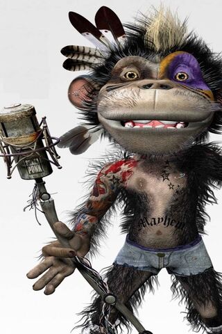 Rockin' Monkey Mayhem 🎤🐒