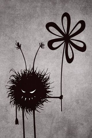 Whimsical Worrywart: The Cheeky Monster 🌼