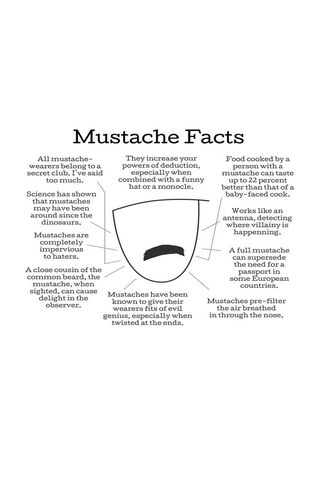The Whimsical World of Mustaches! 🥸