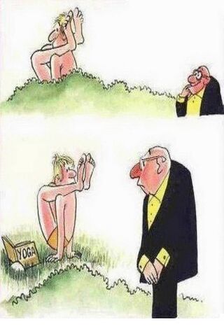 Yoga: The Unexpected Encounter 🧘 😂