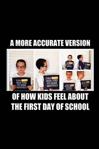 The Real First Day of School Vibes 📚😅