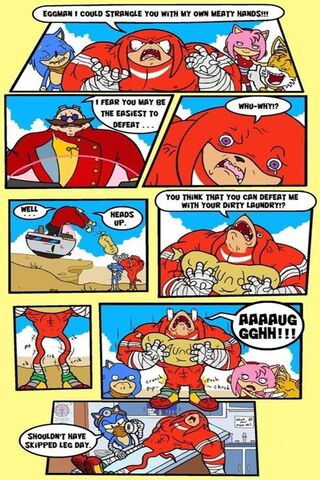 Knuckles' Comedic Showdown! 😂💪